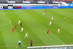 个人能力！王钰栋边路突破爆射可惜被扑