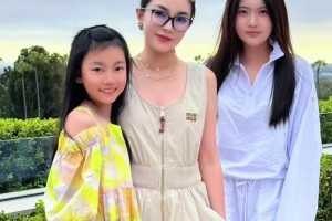 刘维伟糊涂啊！青岛主帅刘维伟前妻带着女儿前往南加州度假~