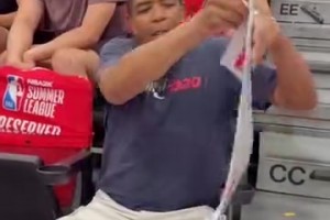 美好的回忆涌上心头！黑人老哥：我觉得杨瀚森就是下一个姚明！