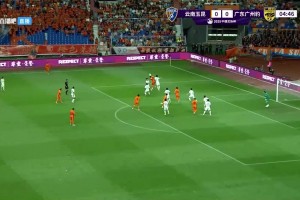 云南玉昆完美开局！罗竞转身抽射破门