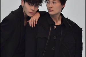 这也太帅了吧！杨舒予和姐姐杨力维一起拍杂志宣传照