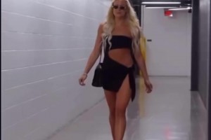 狂热队三大美女入场集锦，就差组团出道了