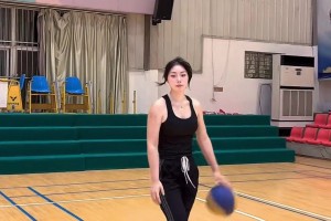 找个会打篮球的女朋友也太爽了~
