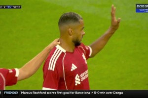 利物浦3-2毕巴！加克波禁区内连续晃动抽射破门双响！