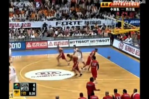 大心脏关键球！王治郅09年男篮亚锦赛对阵约旦23分7板集锦！