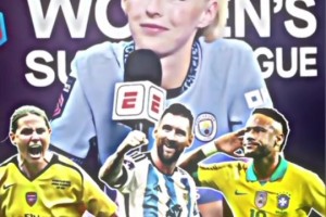 凯莉最喜欢的球员：凯莉&梅西&内马尔