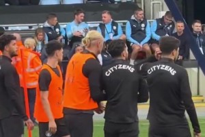 惊！曼城惊现“内讧”，哈兰德和新援切尔基爆发“冲突”😁