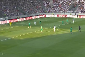 状态不错啊🤩姆巴佩上下半场各进一球，最后还为罗德里戈送助攻