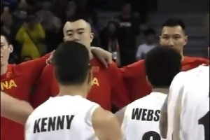气势不能输！中国男篮此前遇上新西兰毛利舞，阿联携队友冷酷观看