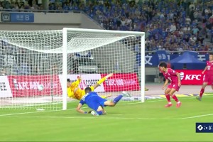 又是戈伟🔥，戈伟头球梅开二度助南京队反超盐城队