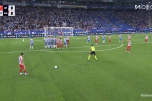 👍这脚法太强了！阿尔瓦雷斯任意球世界波直挂死角！