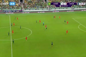 门将侯森长传策动❗️林良铭助攻法比奥破门，国安1-0玉昆