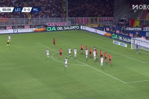 米兰打破僵局！莫德里奇定位球助攻！奇克头球破门建功！