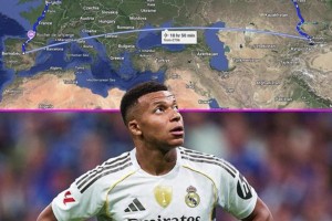 皇马坐飞机约9小时前往哈萨克斯坦阿拉木图😱