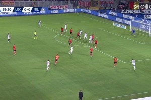 【集锦】意甲-奇克普利西奇破门魔笛送助攻 米兰2-0莱切迎首胜