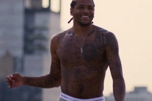 这就是美式吗😂杰伦-格林CK广告片，低腰牛仔裤露出内裤边边