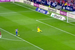 教科书级别的单刀，武磊要是会这一招得多进多少球