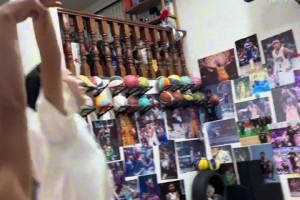 你说她摆拍吧，这几下普通人还真没几个能做到