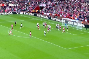 帅炸！苏维门迪凌空抽射超级世界波，阿森纳1-0诺丁汉森林😱