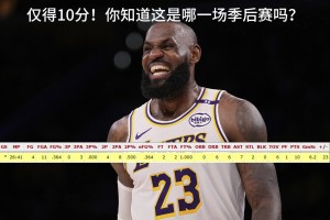 上期答案：17年3月19打掘金！老詹仅得10分，这是哪场季后赛呢？