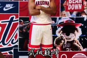 “简直和詹姆斯太像了～布莱斯拍摄亚利桑那篮球队定妆...