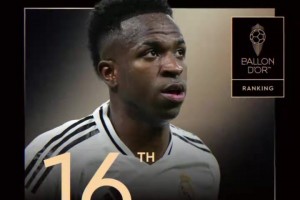 最好的机会已经溜走？去年微弱劣势第2，维尼修斯今年金球第16！