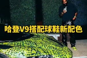 壕就一个字！登哥搭配v9球鞋新配色青蛇主题的法拉利超跑~